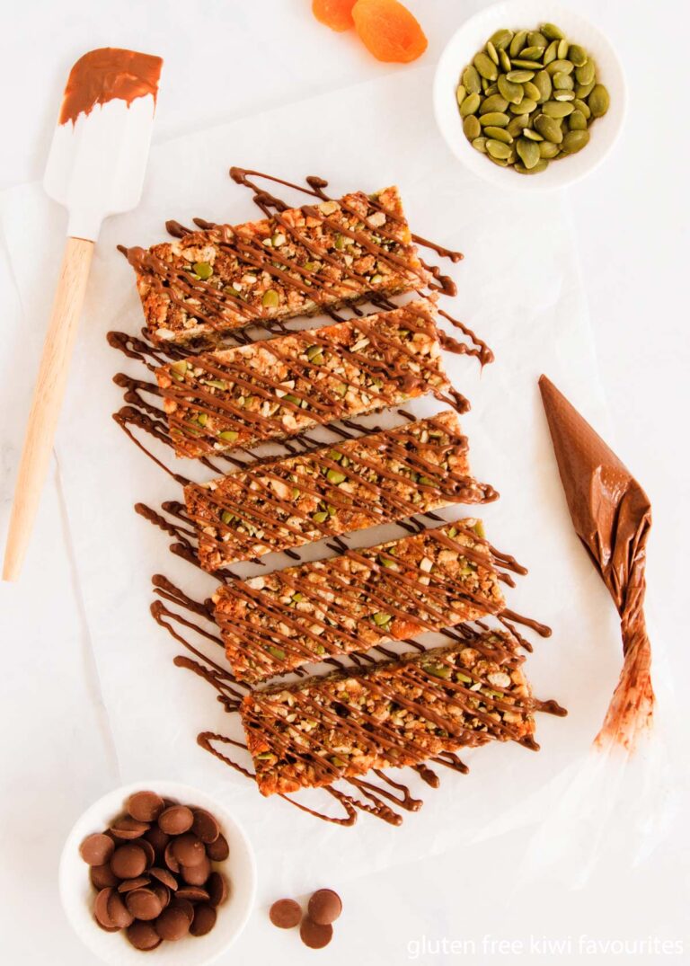Gluten Free Muesli Bars (Oat Free) Gluten Free Kiwi Favourites