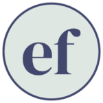 Round mint green icon with a navy border, navy text reads "egg free".